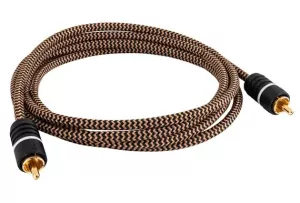 PROSON Arctic Subwoofer Cable - 1.0m - (ARSUB1) - 1RCA - 1RCA