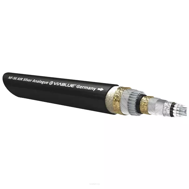 VIABLUE NF-S6 AIR Silver (Analog Cable) - Przewód Analogowy (na metry)