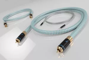 Ricable Invictus Turntable Reference - 2x3.0m - Przewód Gramofonowy 2RCA - 2RCA z żyłą uziemiającą
