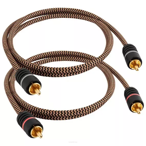 PROSON Arctic RCA Cable - 2x1.0m - (ARRCA1) - Przewód Analogowy 2RCA-2RCA