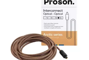 PROSON Arctic Optical Cable - 5.0m - (AROPT5) - Przewód optyczny (Toslink)
