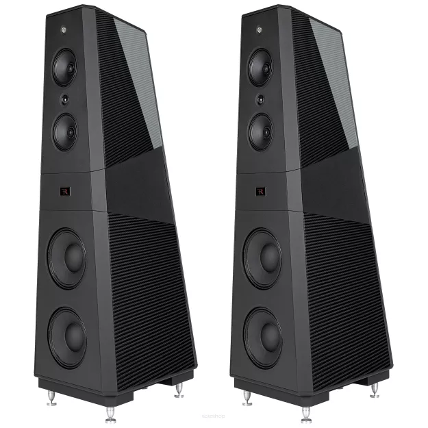 Rosso Fiorentino Pisa (Carbon Fiber / Karbon) - Kolumny Podłogowe High-End