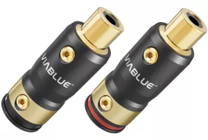 VIABLUE T8 RCA Jacks - Wtyki RCA żeńskie (2 szt.)