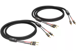 VIABLUE SC-2 Single-Wire T8 Banana (Black) - 2x3.0m - 10010 - Przewód Głośnikowy