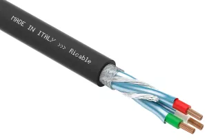 Ricable Custom Power H6P - 3 x 6 mm² - Przewód Zasilający (na metry) - Miedź 7N 99.99999%