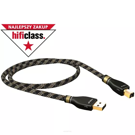 VIABLUE KR-2 SILVER USB 2.0 A-B - 4.0m - Przewód USB