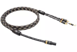 VIABLUE NF-S5 T8 5PIN DIN SME / RCA (Cobra) - 2.0m - Przewód Gramofonowy (5PIN DIN SME - 2RCA z żyłą uziemiającą)