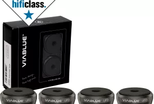 VIABLUE UFO Absorbers (Black) - Izolatory Akustyczne (Antywibracyjne)