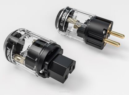 Ricable Custom Power USP - Hi-Fi Schuko + IEC - Wtyki zasilające komplet
