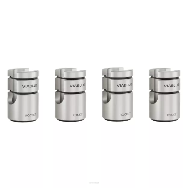 Viablue Rocket Cable Lifters (Silver) (4 szt.) - Podstawki pod kable