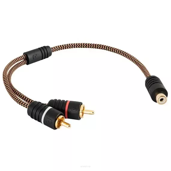 PROSON Arctic Subwoofer Cable Y-split - (ARSUBYF2M) - Rozgałęźnik Subwooferowy (z mono 1xRCA na stereo 2xRCA)