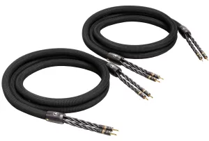 VIABLUE SC-6 AIR Single-Wire T8 Banana (Black) - 2x1.5m - 10402 - Przewód Głośnikowy