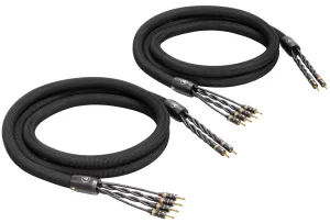VIABLUE SC-6 AIR Bi-Wire T8 Banana (Black) - 2x7.5m - 10472 - Przewód Głośnikowy