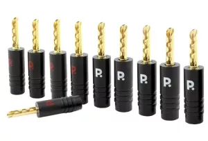 PROSON Arctic Banana plug - 10 sztuk - (ARBAN10) - Wtyki bananowe BFA