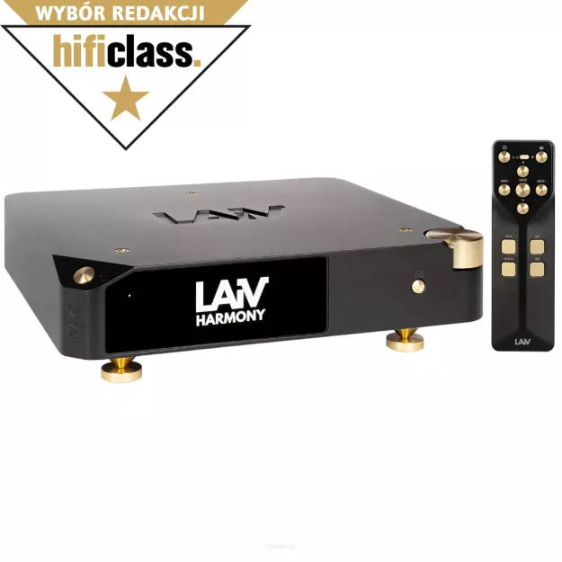 LAiV Harmony DAC (Black / Czarny) - Zbalansowany Przetwornik Cyfrowo-Analogowy (DAC)
