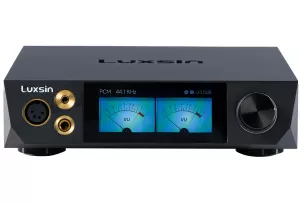 Luxsin X8 - Inteligentny (AI) Zbalansowany Przetwornik Cyfrowo-Analogowy (DAC), Wzmacniacz Słuchawkowy (AMP) i Przedwzmacniacz (Pre-AMP) z Wi-Fi oraz Bluetooth