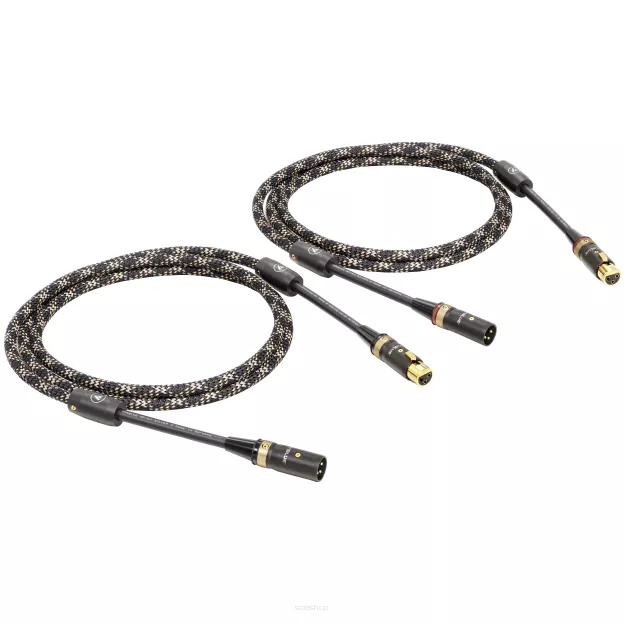 VIABLUE NF-S1 T8 XLR Cables (Cobra) - 2x3.0m - Zbalansowany Przewód Analogowy (2XLR - 2XLR)