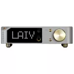 LAiV Crescendo VERSE (Silver / Srebrny) - Zbalansowany Przetwornik Cyfrowo-Analogowy (DAC) R2R, Wzmacniacz Słuchawkowy (AMP) i Przedwzmacniacz (Pre-AMP) - 2