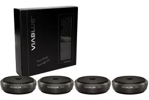 VIABLUE UFO Absorbers XL (Black) - Izolatory Akustyczne (Antywibracyjne)