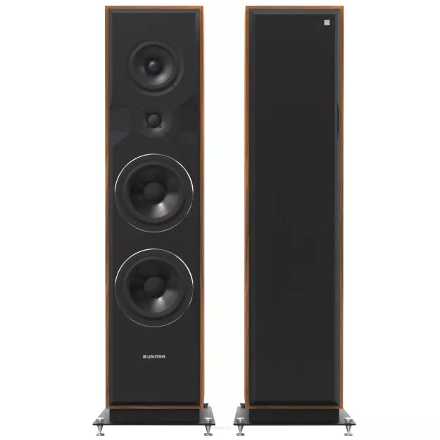 Unitra ZGZ-802 (Orzech amerykański / Walnut) - Kolumny podłogowe