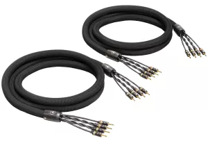 VIABLUE SC-6 AIR Bi-Amping T8 Banana (Black) - 2x7.5m - 10522 - Przewód Głośnikowy