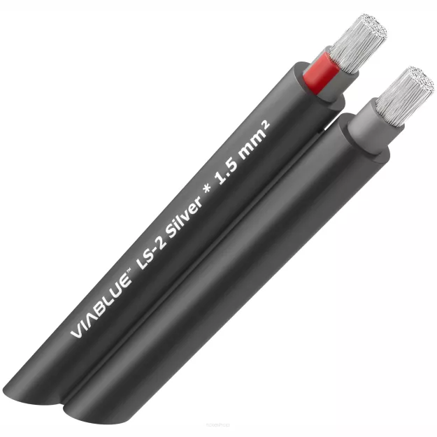 VIABLUE LS-2 Silver 1.5 (Speaker cable) -  Przewód Głośnikowy (na metry)