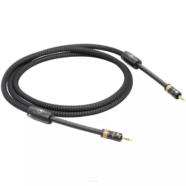 VIABLUE NF-S1 T8 3.5 Stereo (Black) - 1.0m - Przewód Analogowy (Mini-Jack 3.5mm - Mini-Jack 3.5mm)