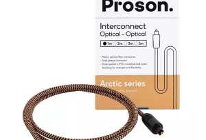PROSON Arctic Optical Cable - 1.0m - (AROPT1) - Przewód optyczny (Toslink)