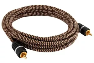 PROSON Arctic Subwoofer Cable - 3.0m - (ARSUB3) - 1RCA - 1RCA