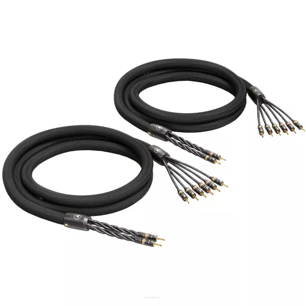 VIABLUE SC-6 AIR Tri-Wire T8 Banana (Black) - 2x3.0m - 10560 - Przewód Głośnikowy
