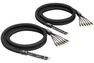 VIABLUE SC-6 AIR Tri-Wire T8 Banana (Black) - 2x2.5m - 10556 - Przewód Głośnikowy