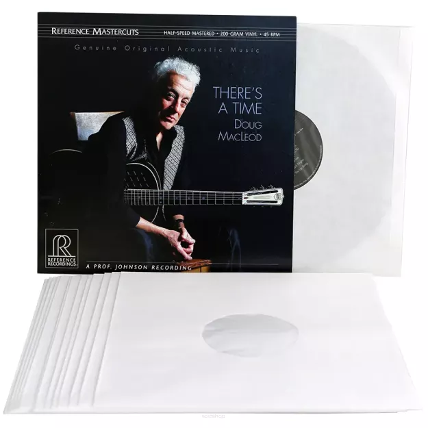 Simply Analog Antistatic Inner Sleeves 12” (25 sztuk) - Antystatyczne Koperty do Płyt Winylowych (Białe)