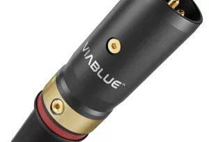 VIABLUE T8 XLR Plug (Red) - Wtyk XLR męski (1 szt.)