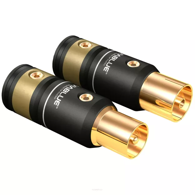VIABLUE T6S Antenna Plugs (Screw) - Wtyki Antenowe ze śrubowym mocowaniem (2 szt.)