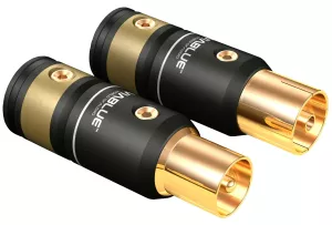 VIABLUE T6S Antenna Plugs (Screw) - Wtyki Antenowe ze śrubowym mocowaniem (2 szt.)