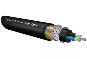 VIABLUE X-25 Silver (Power Cable) - Przewód Zasilający (na metry)