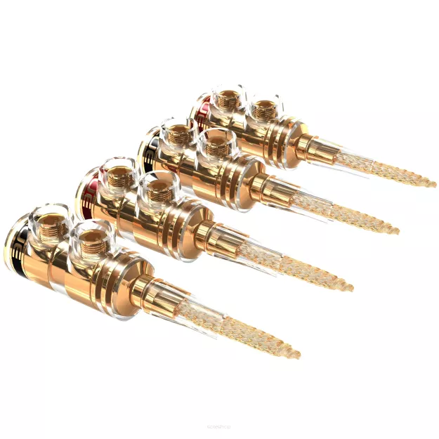 VIABLUE TS Flexible Pins Plugs - Wtyki z Elastycznymi Pinami (4 szt.)
