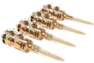 VIABLUE TS Flexible Pins Plugs - Wtyki z Elastycznymi Pinami (4 szt.)