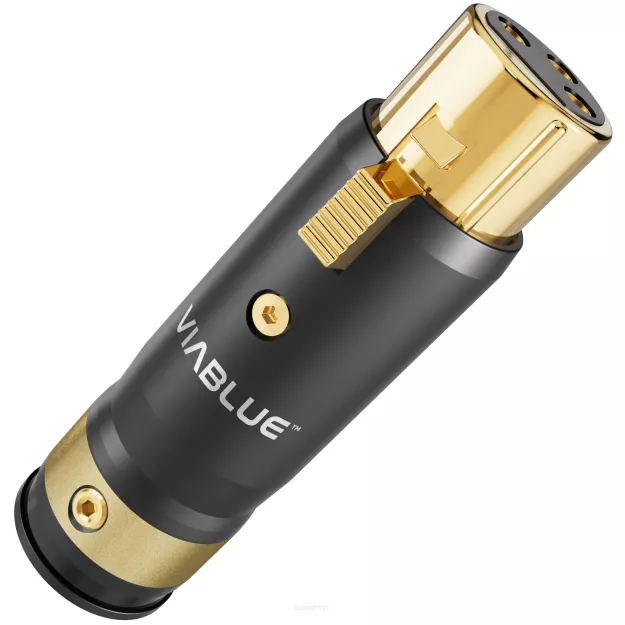 VIABLUE T8 XLR XL Jack (Black) - Wtyk XLR żeński (25 szt.)