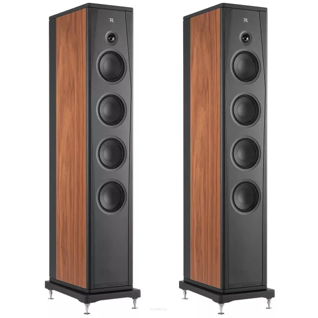 Rosso Fiorentino Arno 40 (Satin Natural Walnut / Orzech) - Kolumny podłogowe