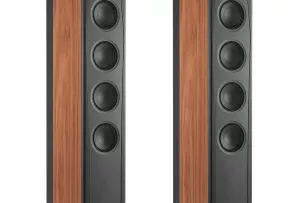 Rosso Fiorentino Arno 40 (Satin Natural Walnut / Orzech) - Kolumny podłogowe