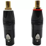 LAiV XTR - Adapter z XLR (wtyk żeński) do RCA (gniazdo) - Para Stereo - 2