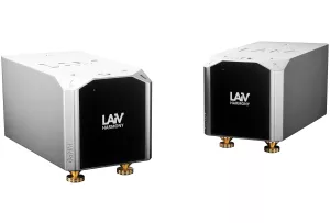 LAiV Harmony GaNM (Silver / Srebrny) – Para Wzmacniaczy / Końcówek Mocy (Dual-Mono)
